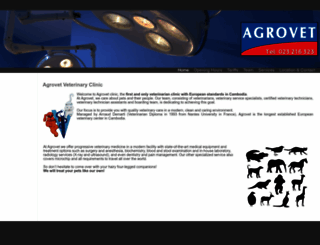 agrovet-cambodia.com screenshot