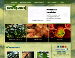 agrowinggarden.com screenshot