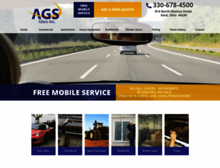 agsglass.com screenshot