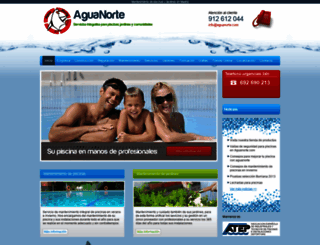 aguanorte.com screenshot