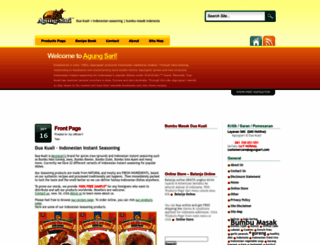 agungsari.com screenshot