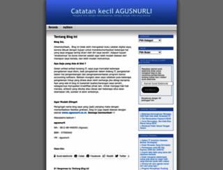 agusnurli.wordpress.com screenshot