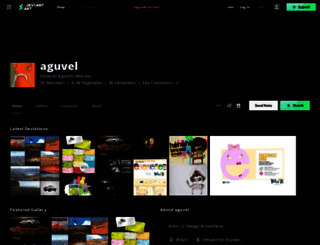 aguvel.deviantart.com screenshot