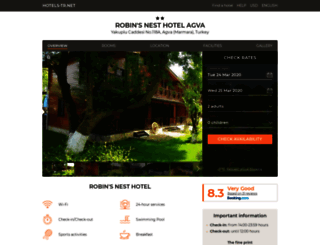 agva-robins-nest.agva.hotels-tr.net screenshot