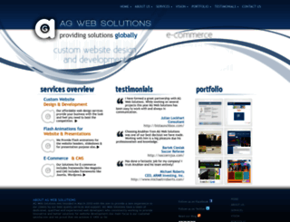 agwebsolutions.co.in screenshot