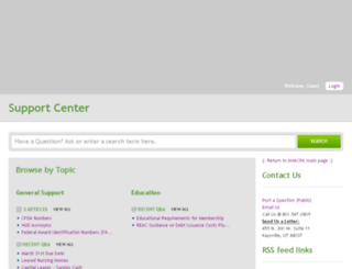 ahacpa.desk.com screenshot