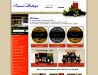ahadleigh-wine.com screenshot