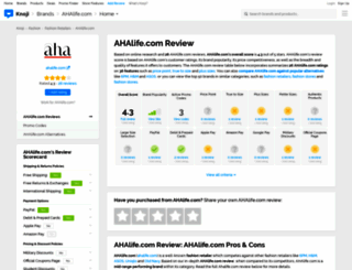 ahalifecom.knoji.com screenshot