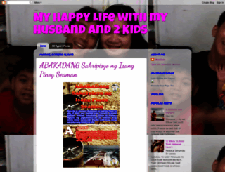 ahappyandperfectfamily.blogspot.com screenshot
