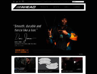 aheaddrumsticks.com screenshot