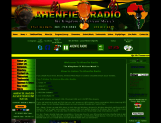 ahenfieonlineradio.com screenshot