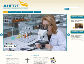 aherf.org screenshot