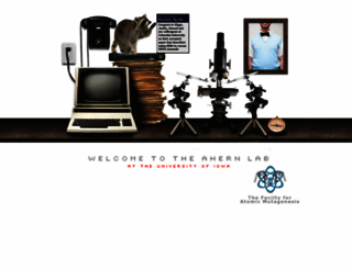ahernlab.com screenshot