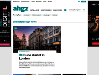 ahgz-hoteldesign.de screenshot