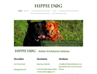 ahippiedog.com screenshot