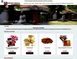 ahmedabadflowermall.com screenshot