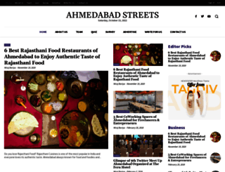 ahmedabadstreets.com screenshot