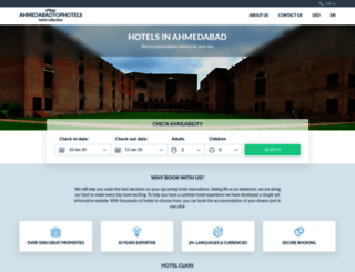 ahmedabadtophotels.com screenshot