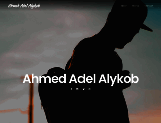 ahmedadel.net screenshot