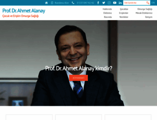 ahmetalanay.com screenshot