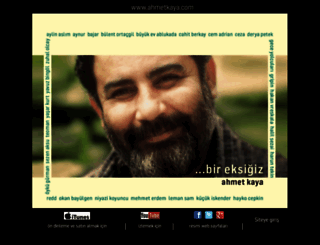 ahmetkaya.com screenshot