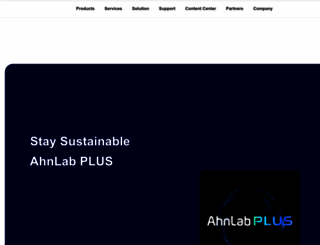 ahnlab.com screenshot