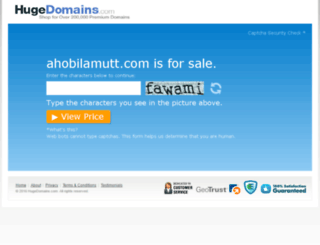 ahobilamutt.com screenshot