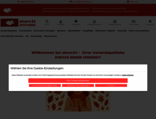 ahorn24.de screenshot