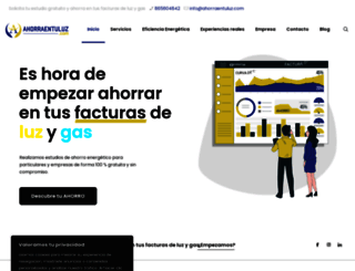 ahorraentuluz.com screenshot