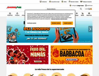 ahorramas.com screenshot