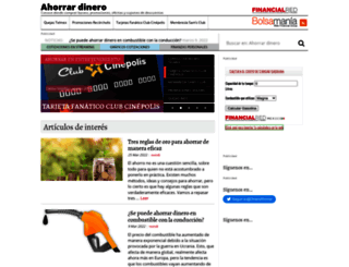 ahorrardinero.com.mx screenshot