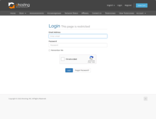 ahostingsupport.net screenshot