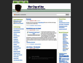 ahotcupofjoe.wordpress.com screenshot
