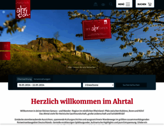 ahrtal.de screenshot