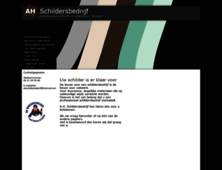 ahschildersbedrijf.nl screenshot
