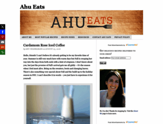 ahueats.com screenshot