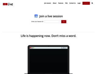 ai-live.com screenshot