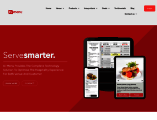 ai-menu.com screenshot