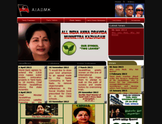 aiadmkallindia.org screenshot