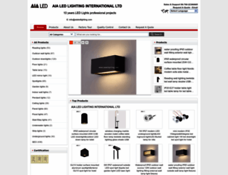 aialedlighting.com screenshot