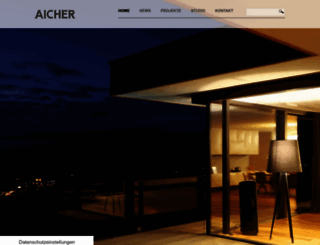 aicher-zt.at screenshot