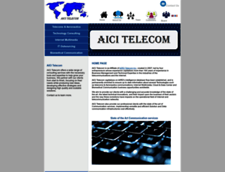 aici-telecom.com screenshot