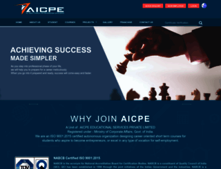 aicpeindia.ac.in screenshot