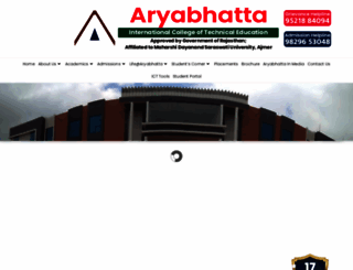 aicteajmer.in screenshot