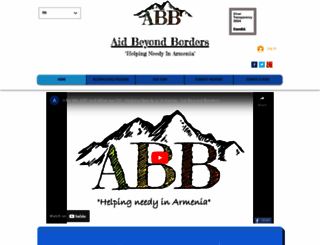 aidbeyondborders.org screenshot