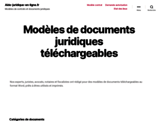 aide-juridique-en-ligne.fr screenshot