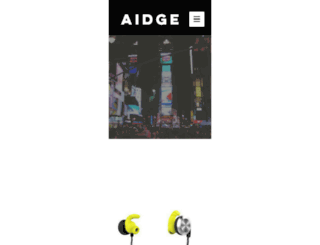 aidge.co.uk screenshot