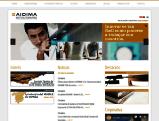 aidima.es screenshot
