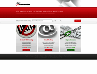 aidist.co.nz screenshot