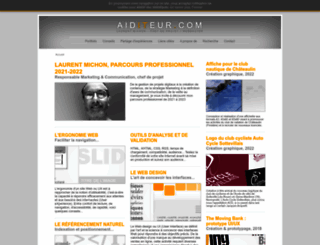 aiditeur.com screenshot